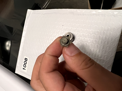 Rare AKA Autococker Valve and Stem Silver