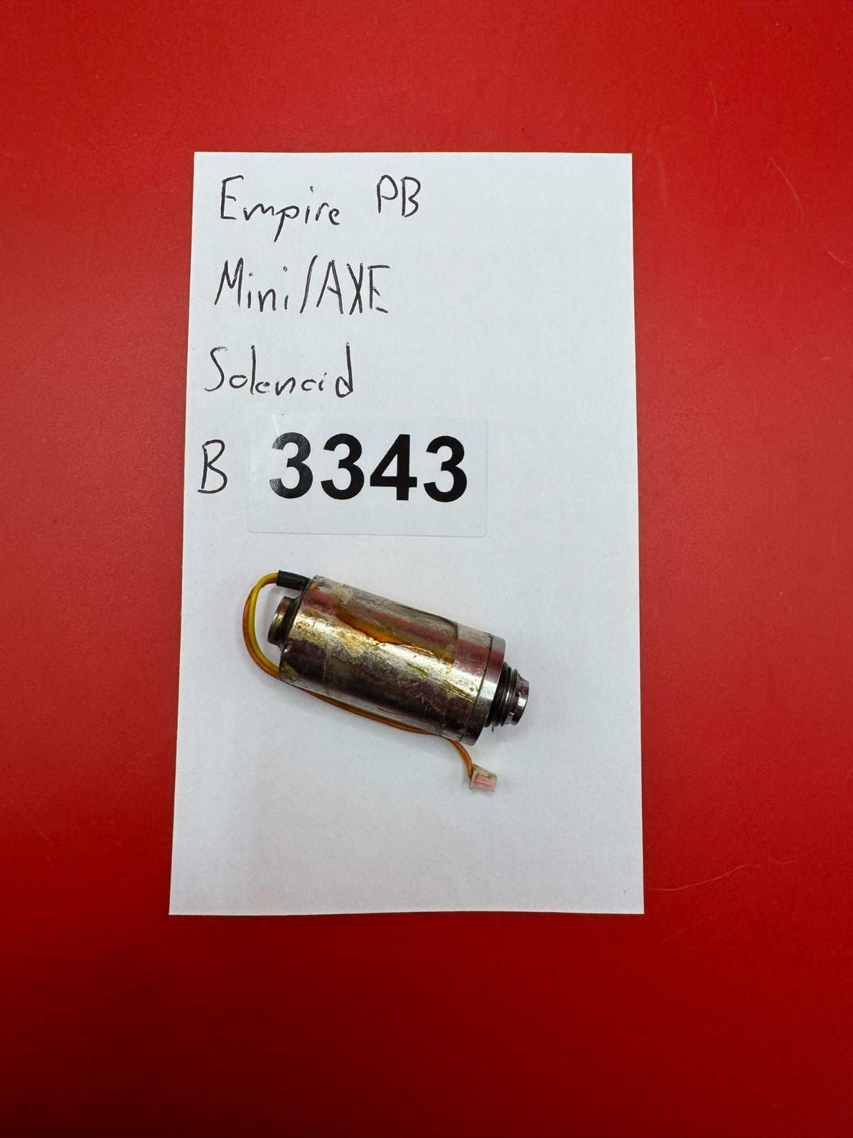 Empire PB Mini/AXE Solenoid Silver