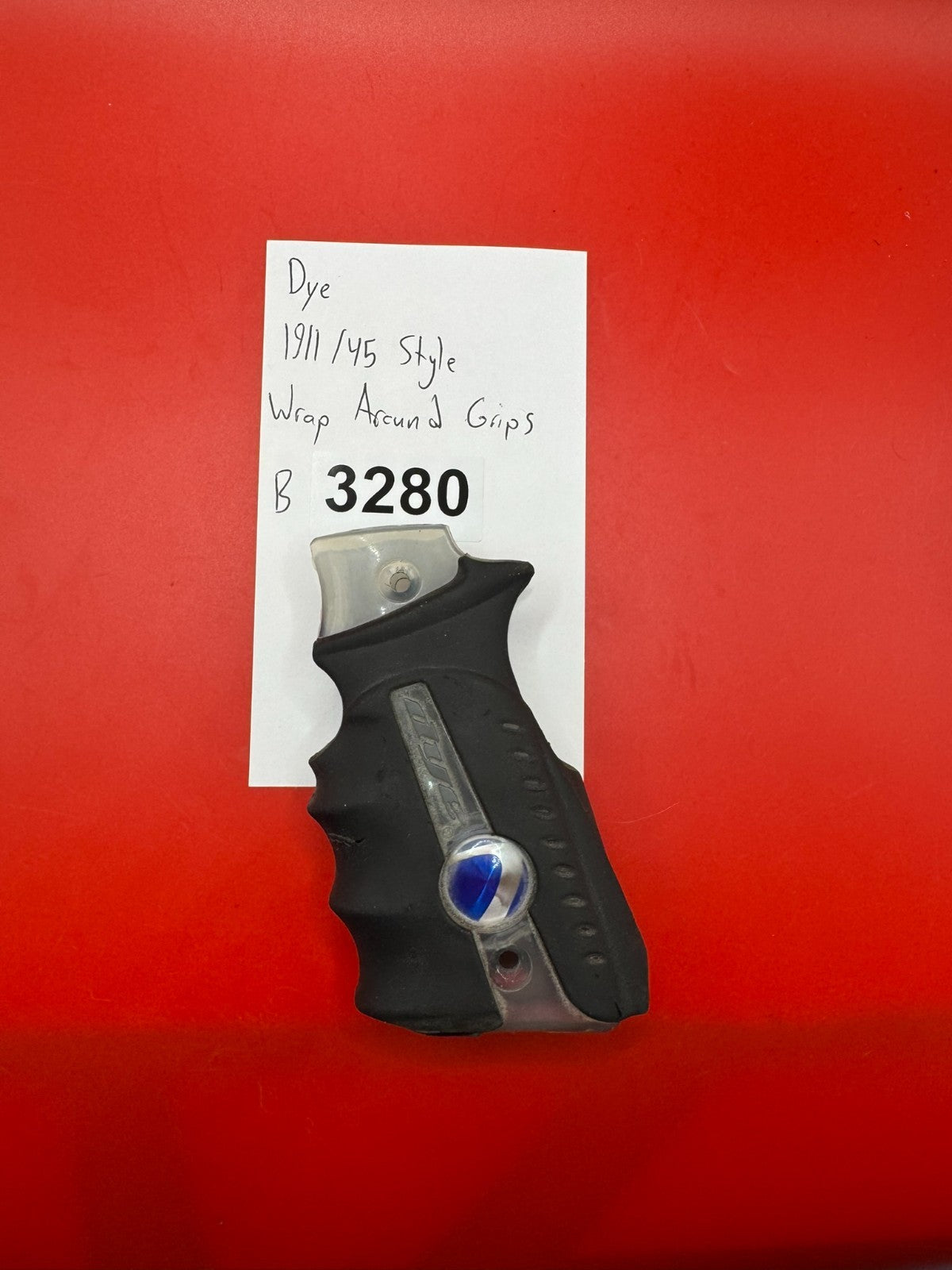 Dye 1911/45 Style Wrap Around Grips Black