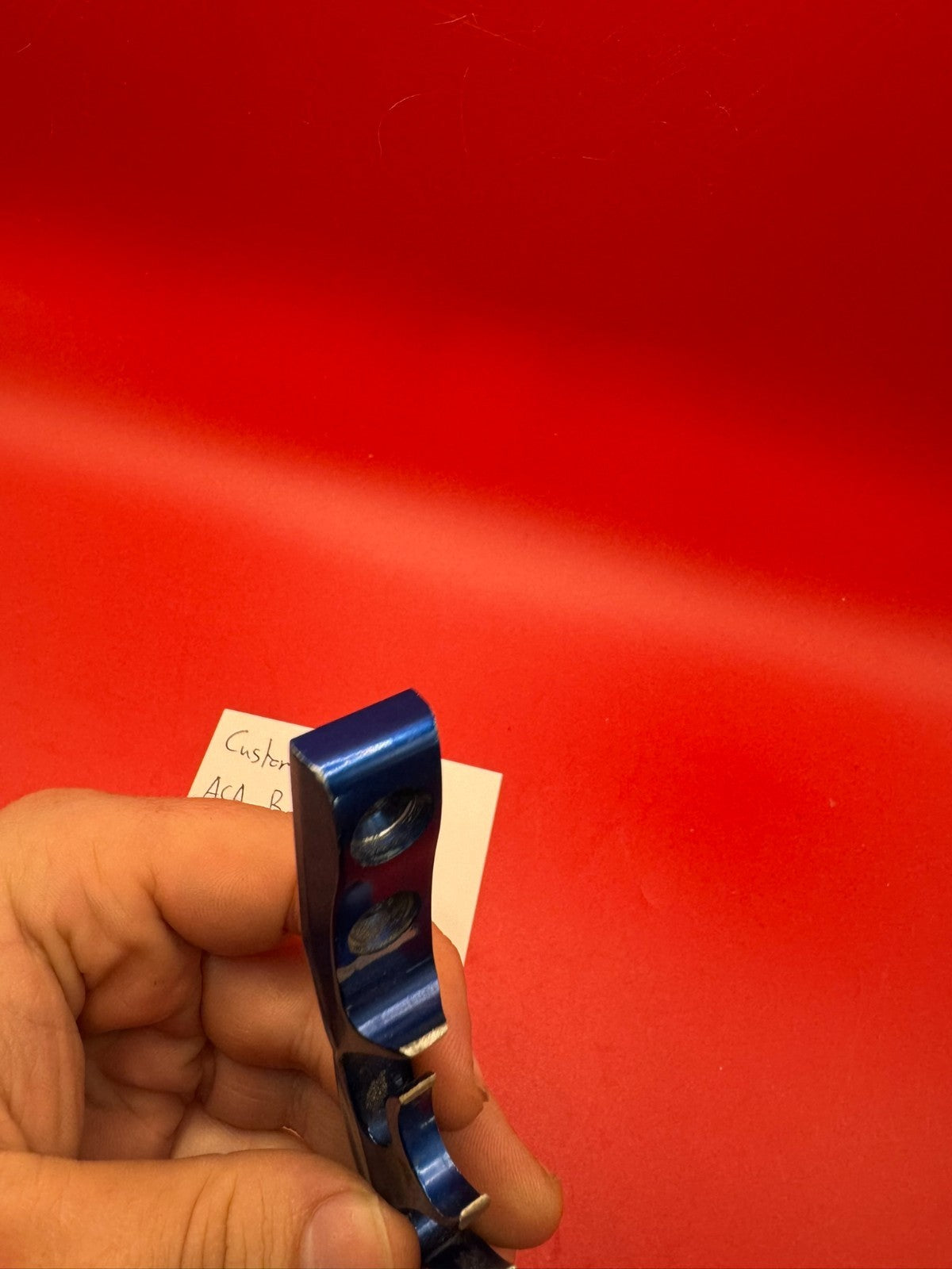Custom Products ASA Rail/Drop Blue