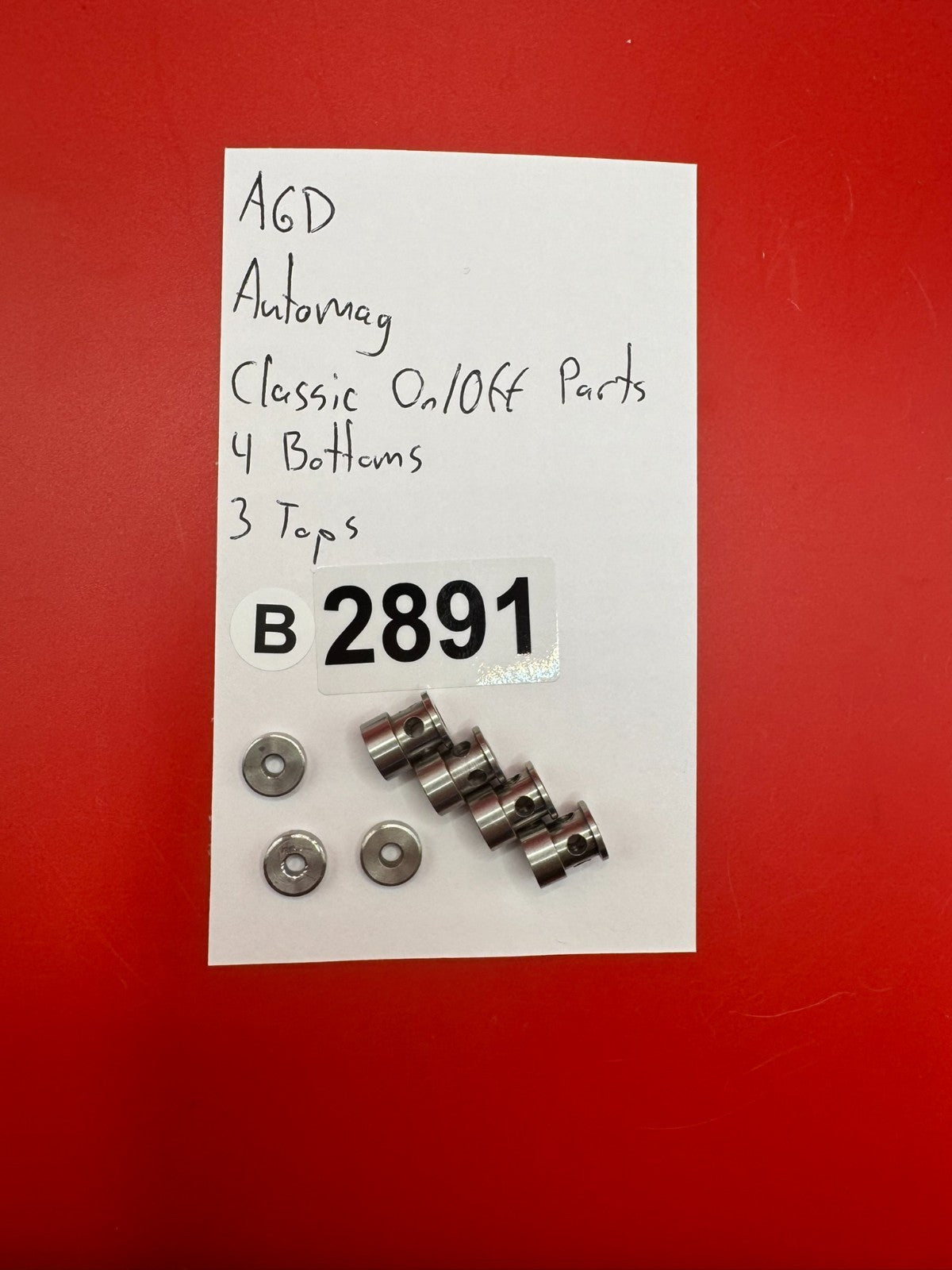 AGD Automag Classic On/Off Parts 4 Bottoms 3 Tops