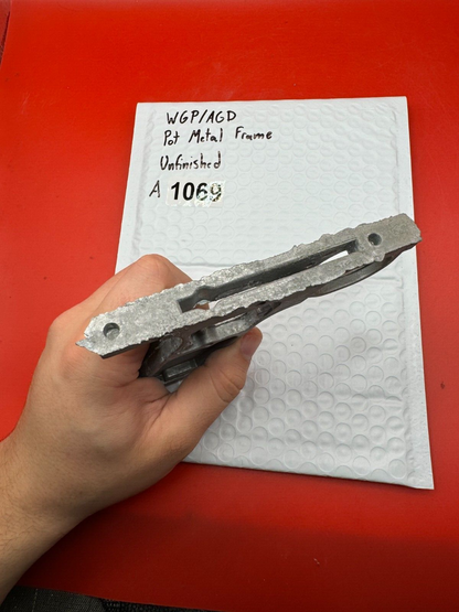 WGP/AGD Pot Metal Frame Unfinished