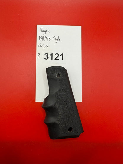 Hogue 1911/45 Style Grips Black