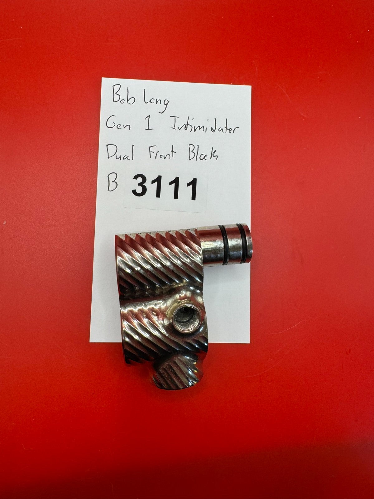 Bob Long Gen 1 Intimidator Dual Front Block Silver