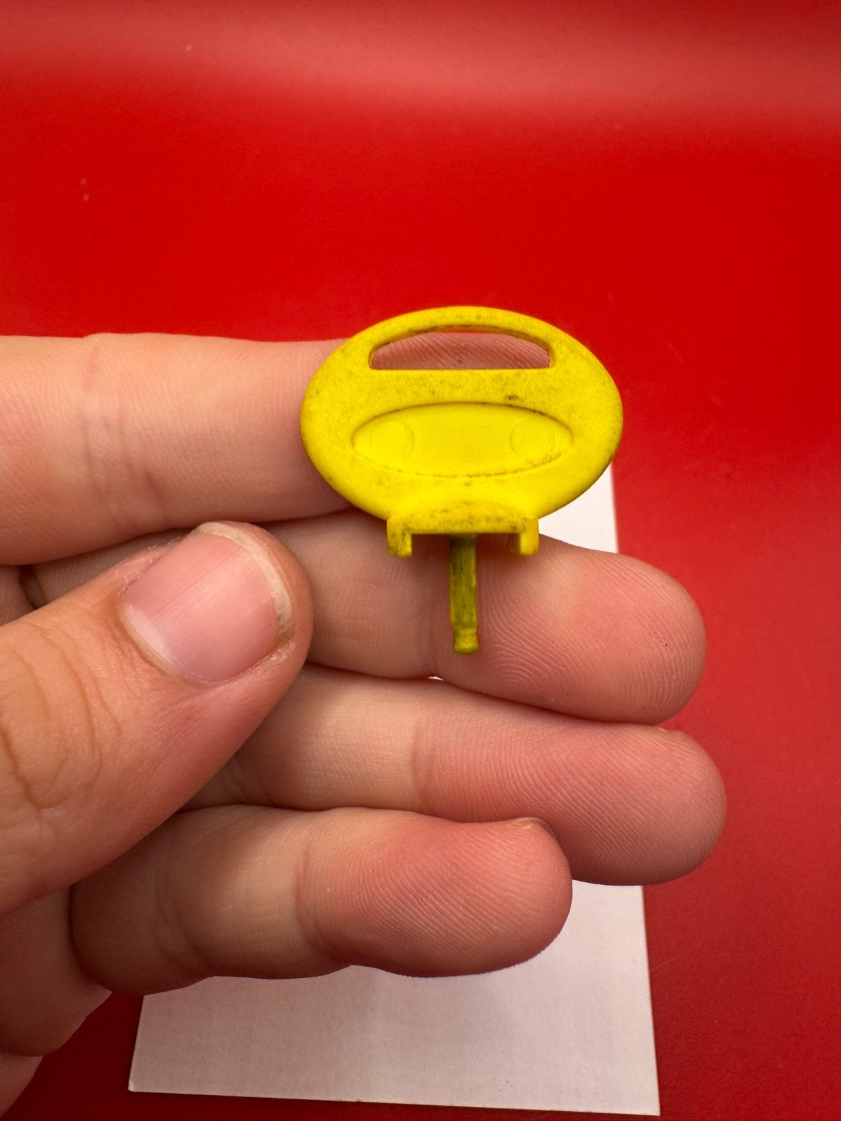 WDP Angel LCD Early On/Off Key Yellow