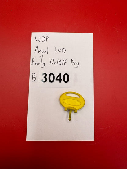 WDP Angel LCD Early On/Off Key Yellow