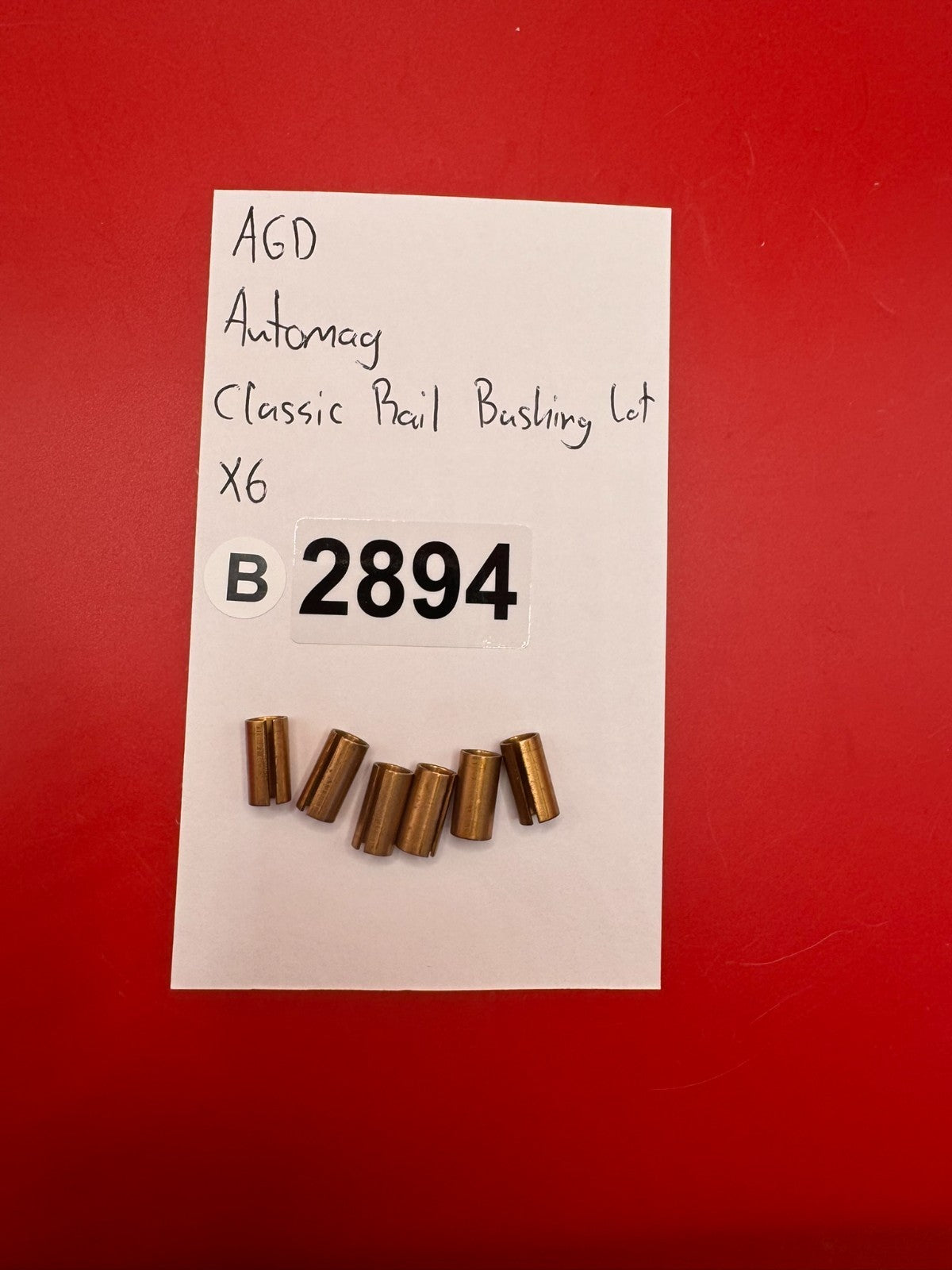 AGD Automag Classic Rail Bushing Lot x 6