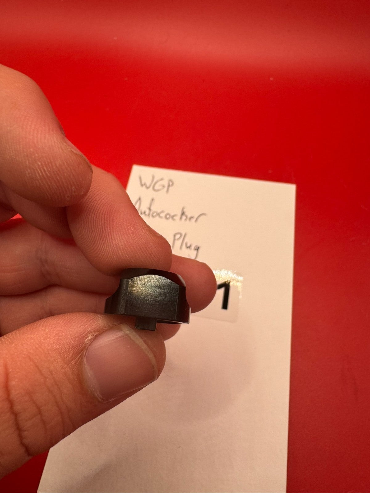 WGP Autococker VASA Plug Black