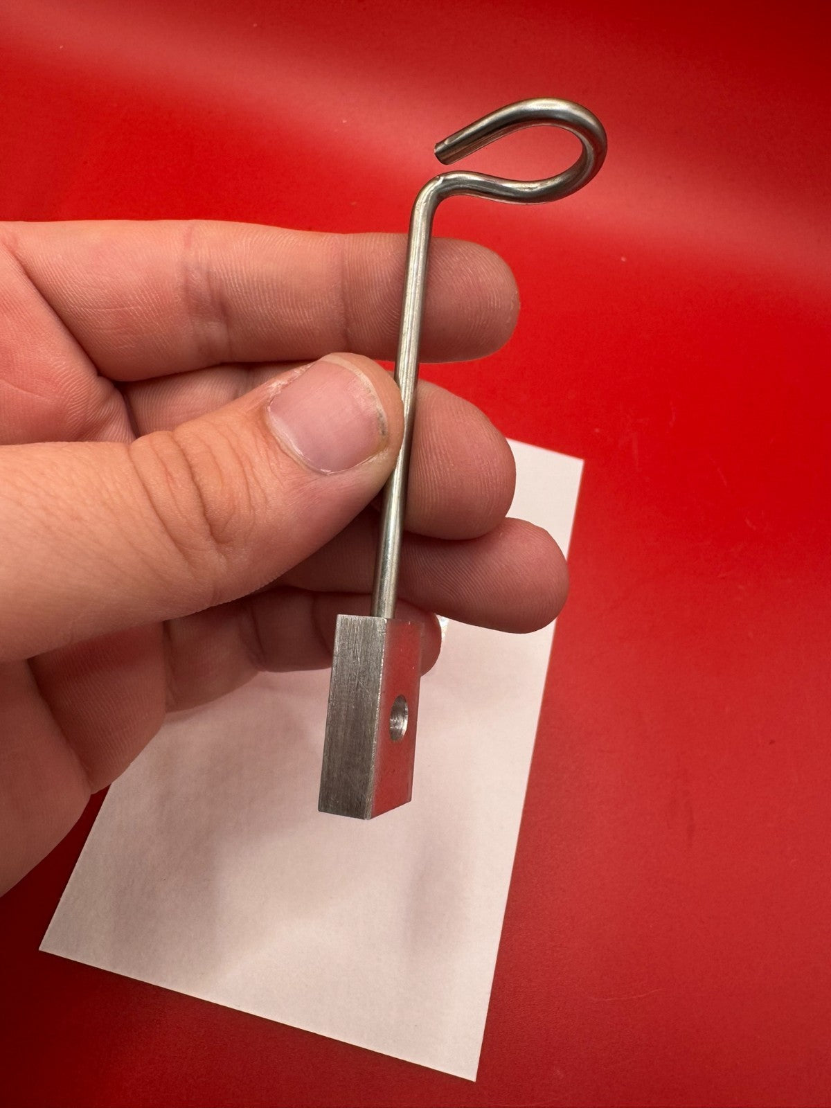 WGP Autococker Beaver Tail Silver - Wire tail Freeflow