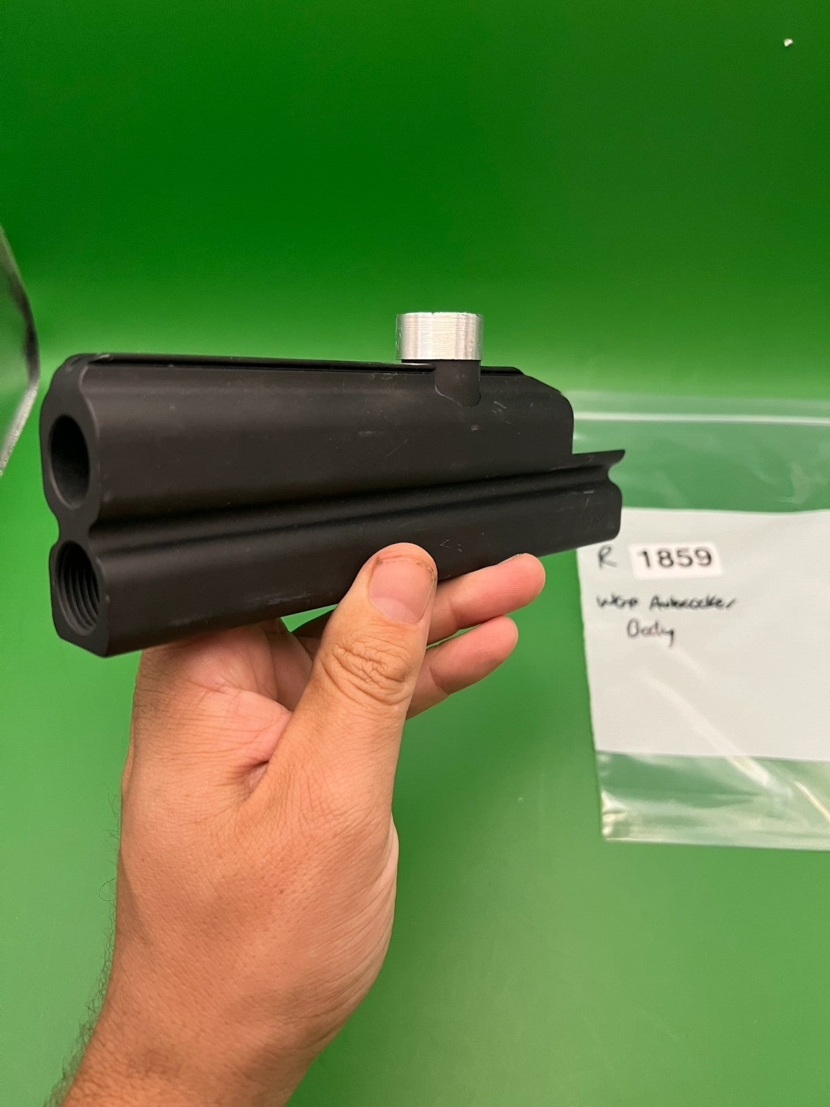 WGP Autococker Body Undrilld with feedneck mod Black