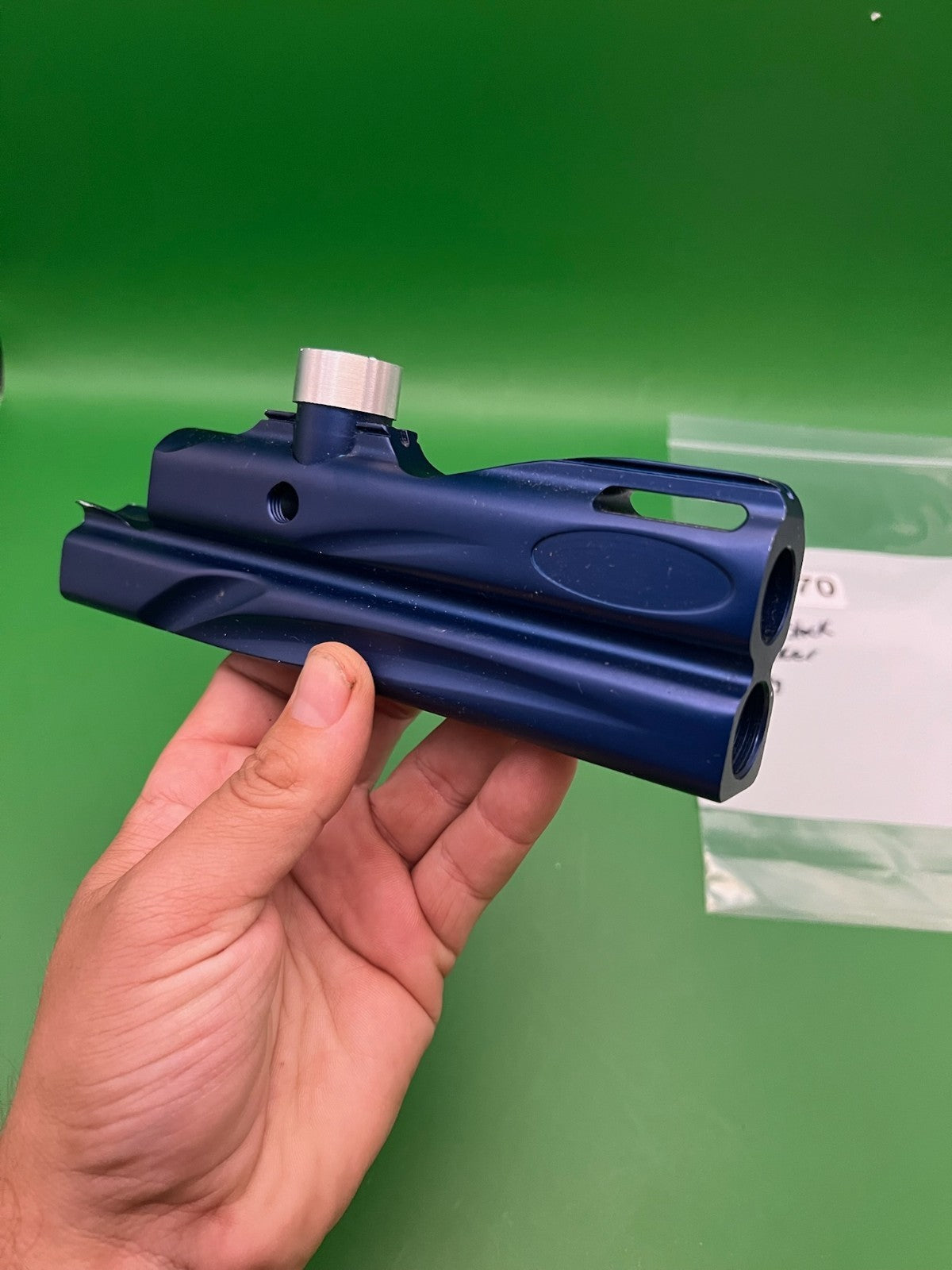 Outkast Autococker Body with Feedneck Mod Blue