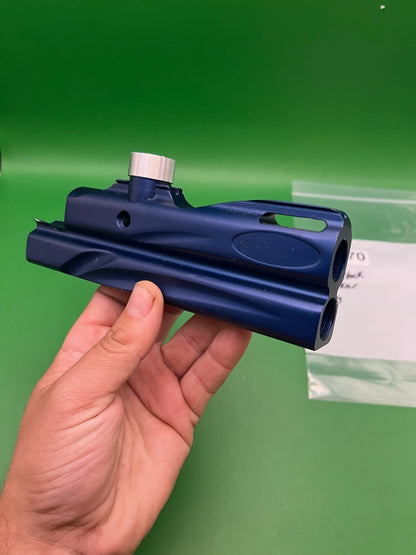 Outkast Autococker Body with Feedneck Mod Blue