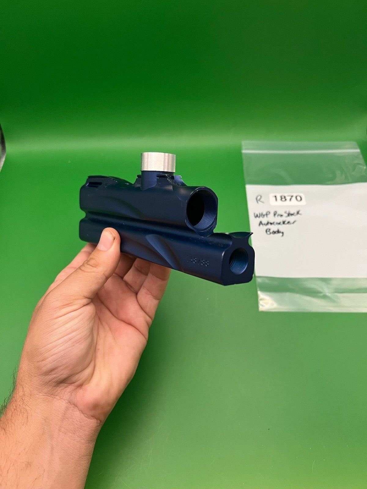 Outkast Autococker Body with Feedneck Mod Blue