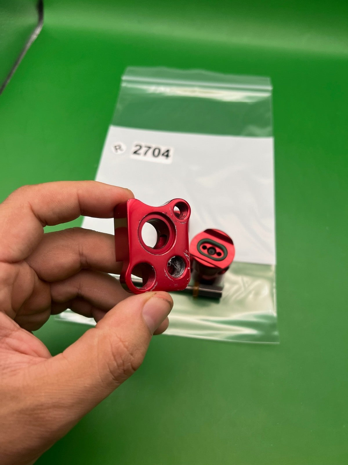 Autococker Vasa, Front Block and Back Block - Red