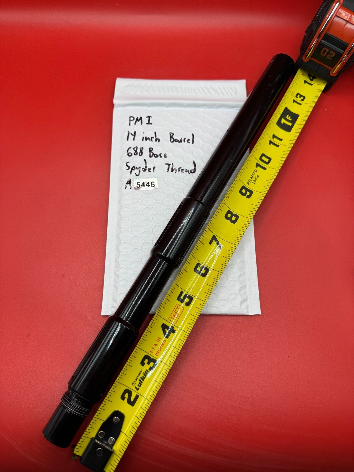 PMI 14 inch Barre 688 Bore Spyder Thread