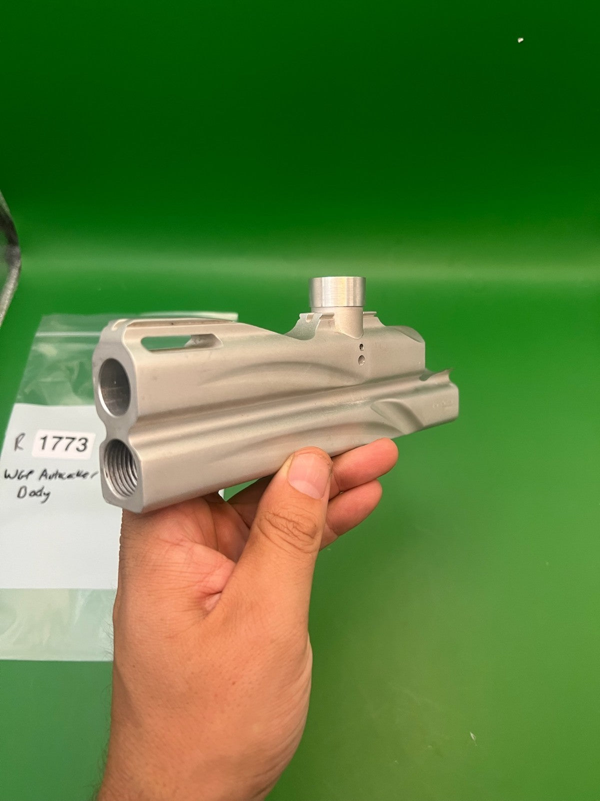 WGP Autococker Body Pro Stock With Feedneck Mod Silver
