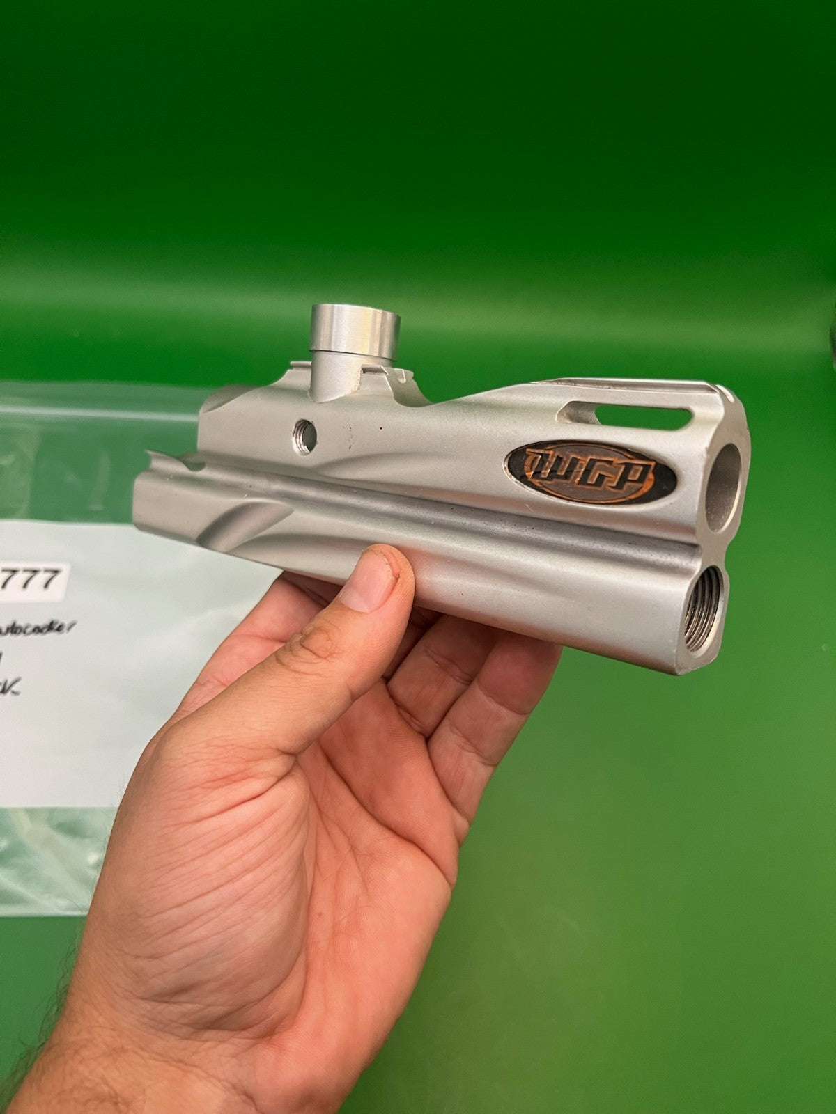 WGP Autococker Body Pro Stock With Feedneck Mod Silver