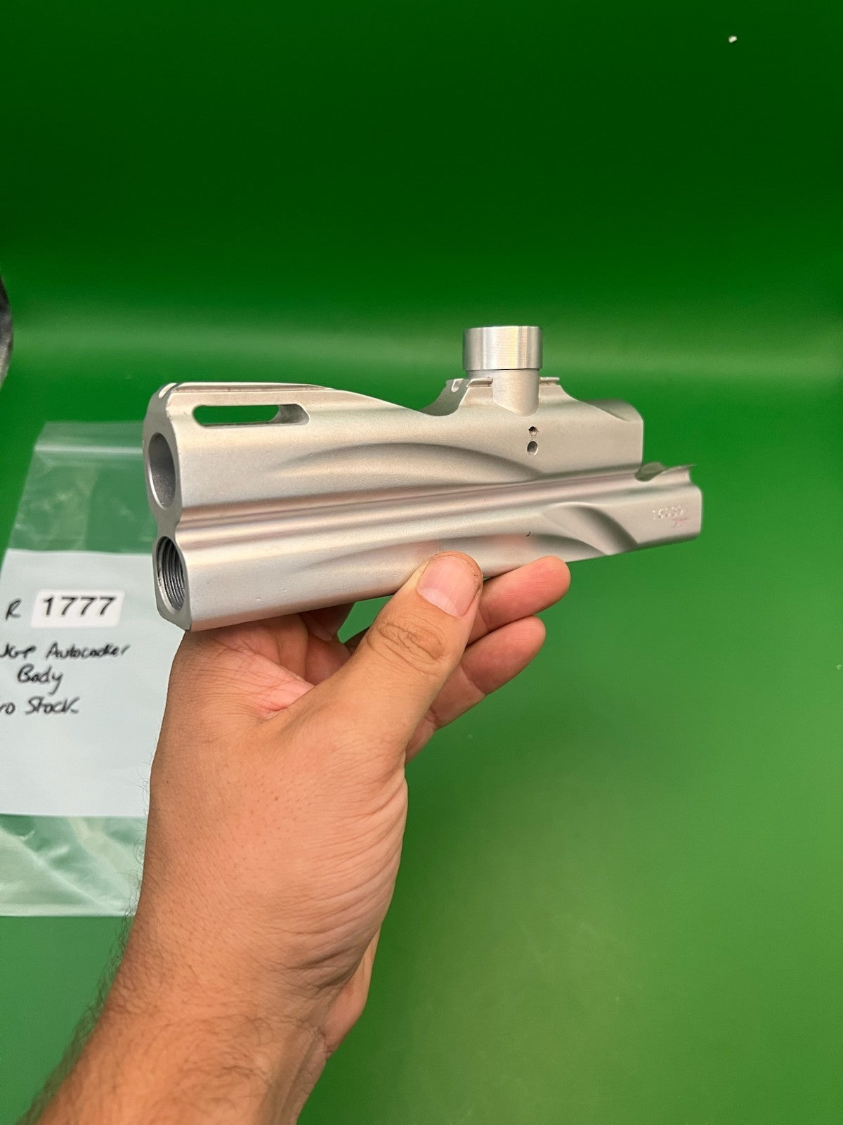WGP Autococker Body Pro Stock With Feedneck Mod Silver