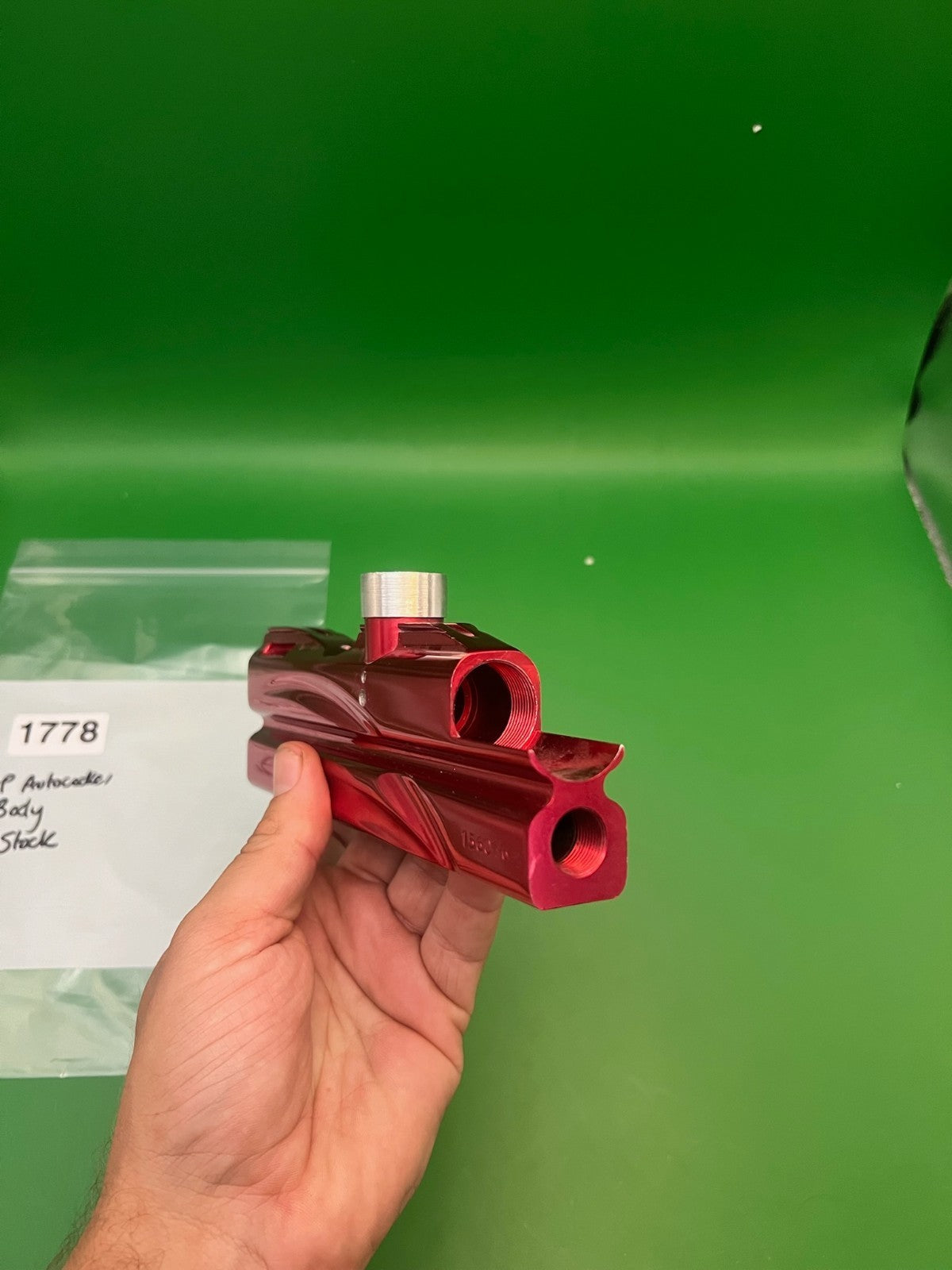 WGP Autococker Body Pro Stock With Feedneck Mod Red
