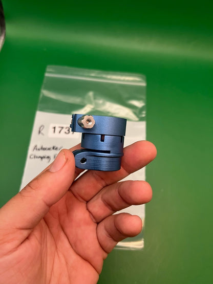 Autococker Clamping Feedneck Blue