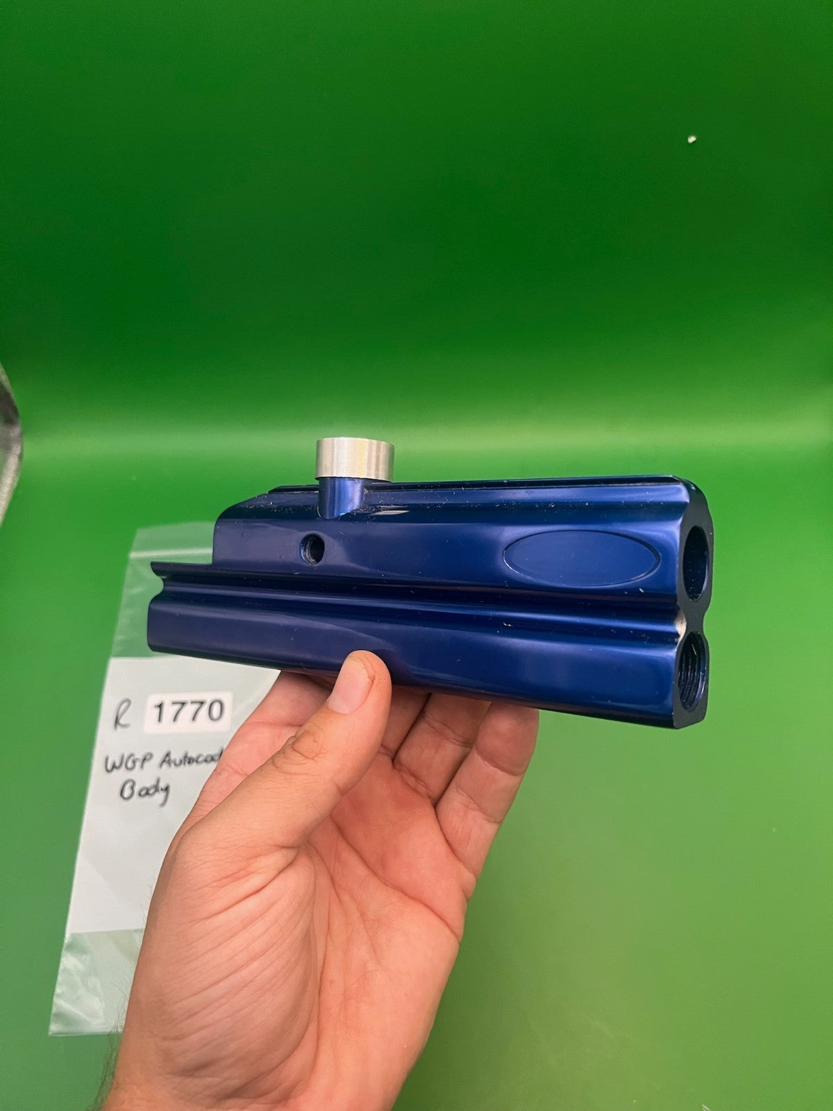 WGP Autococker Body with Feedneck Mod Blue