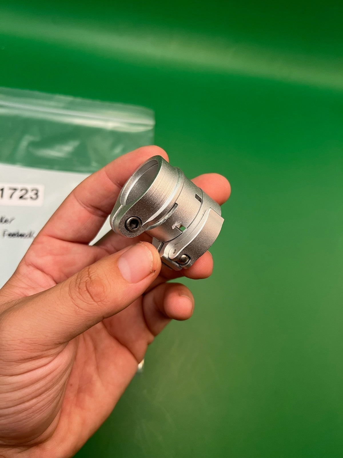 Autococker Clamping Feedneck Silver