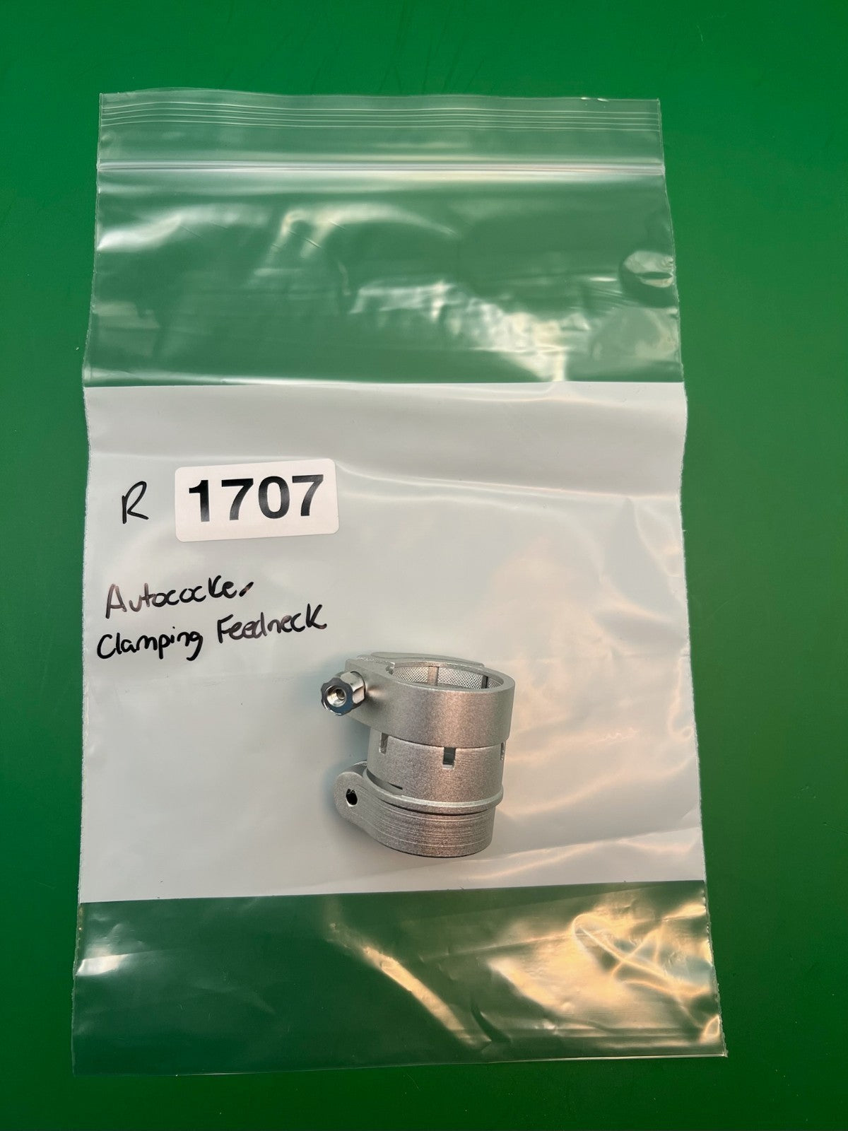 Autococker Clamping Feedneck Silver