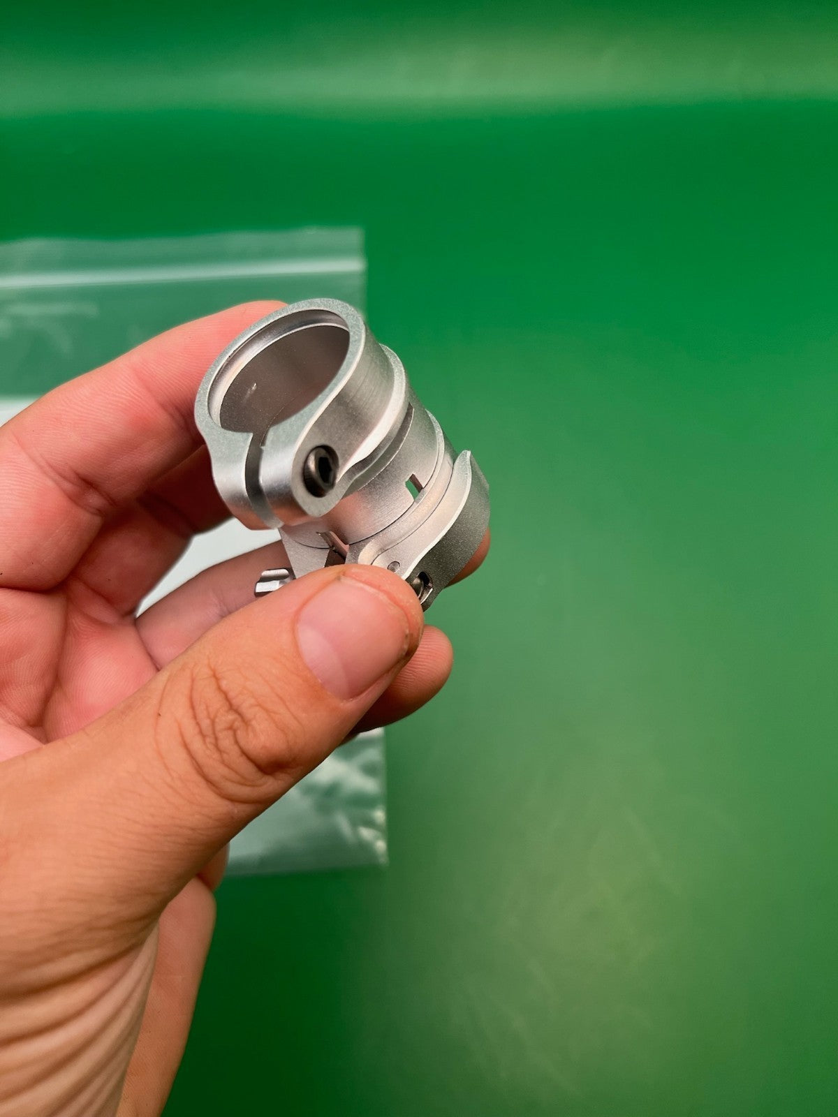 Autococker Clamping Feedneck Silver