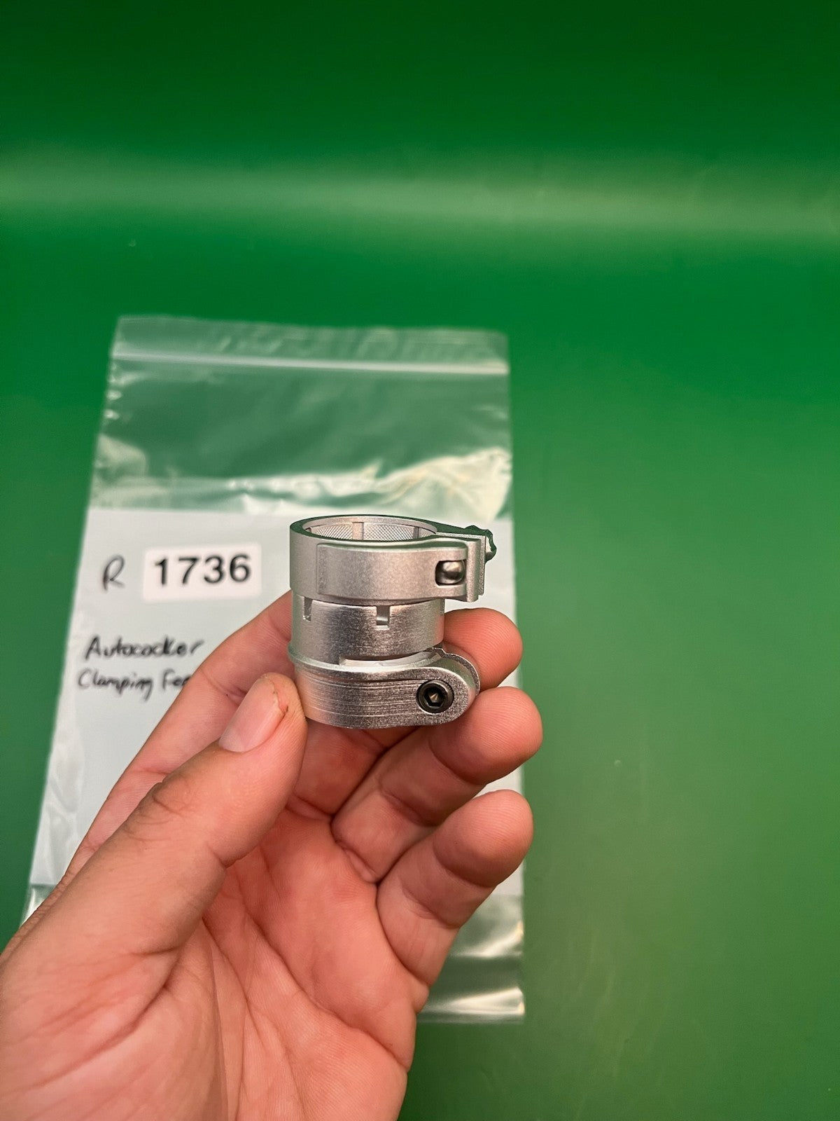 Autococker Clamping Feedneck Silver