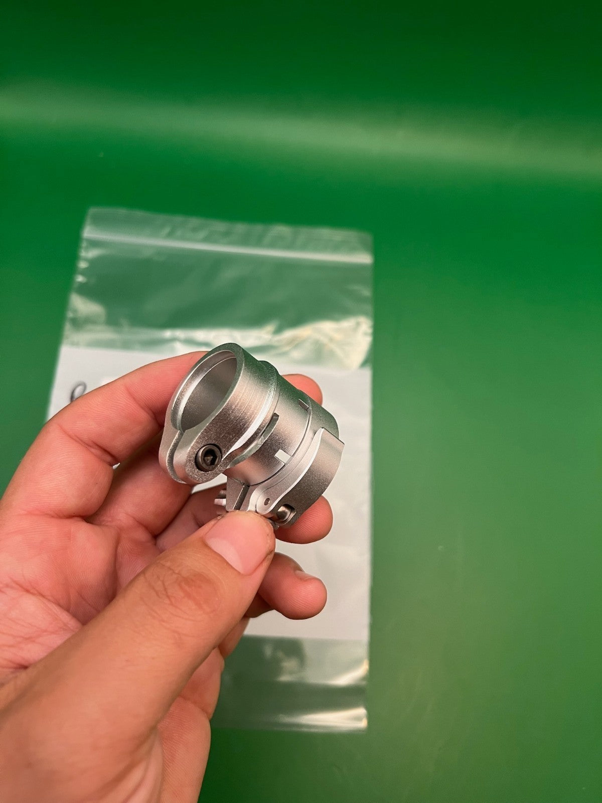 Autococker Clamping Feedneck Silver