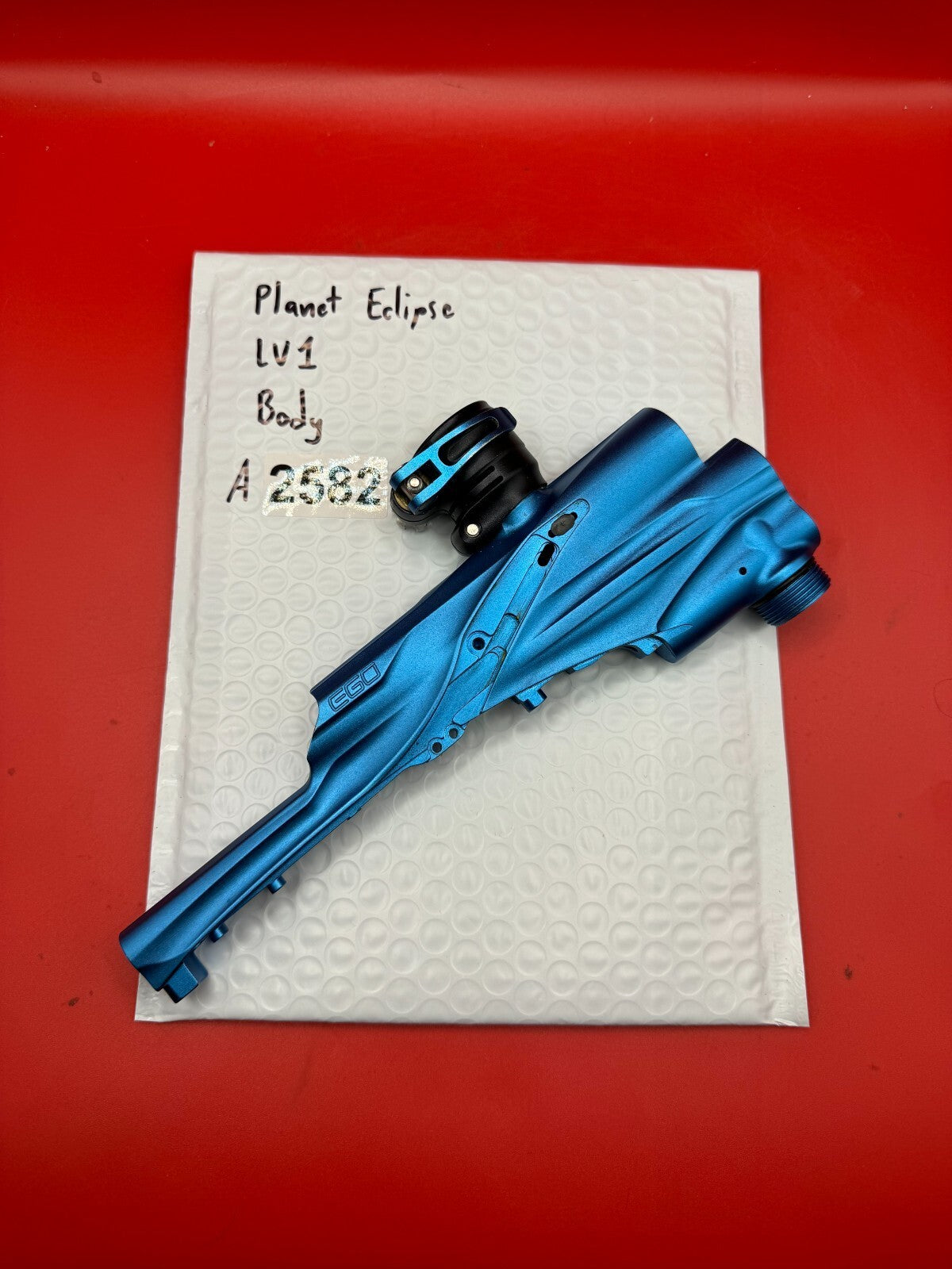 Planet Eclipse LV1 Body - used paintball body - blue anno
