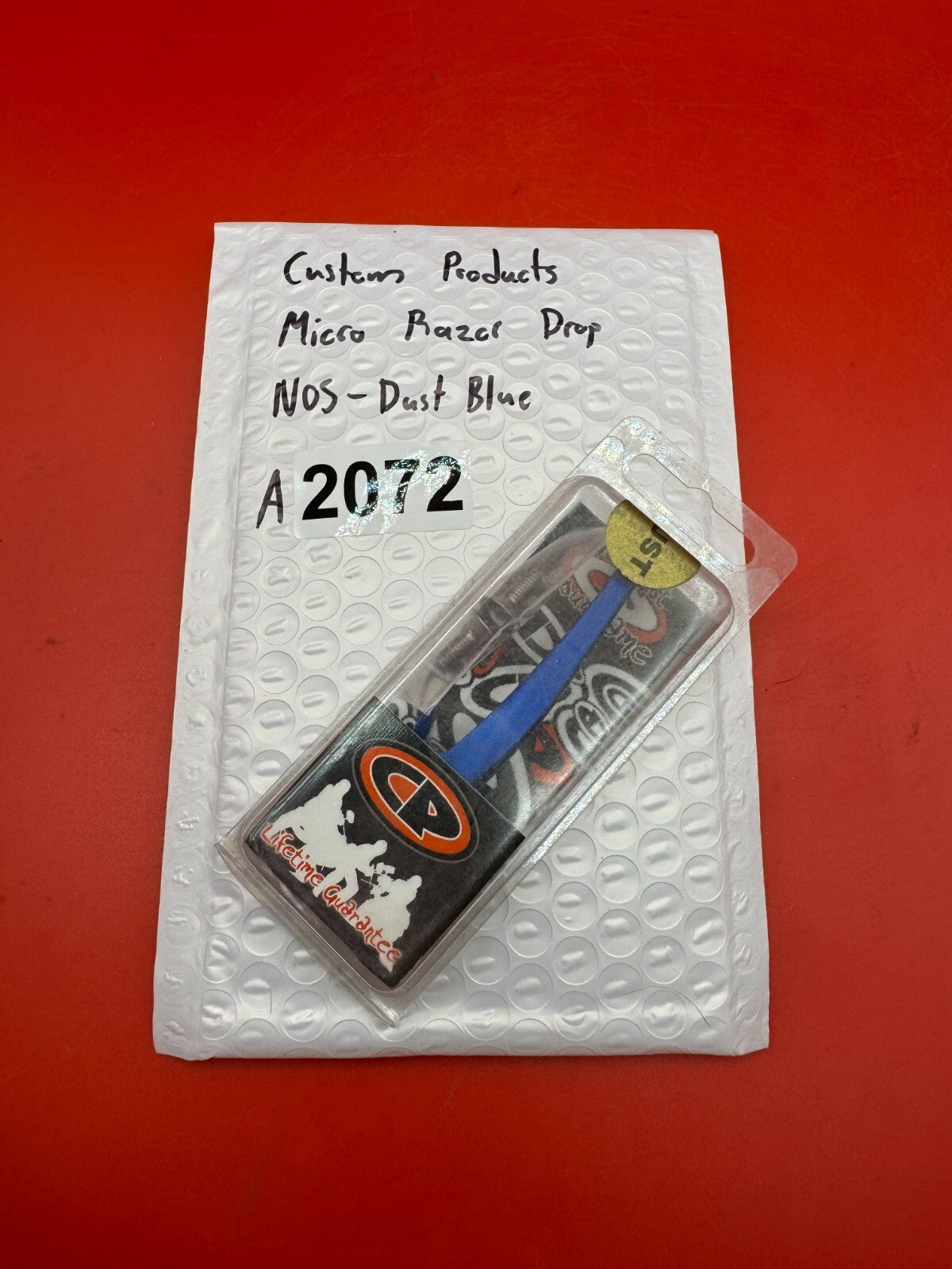 Custom Products Micro Razor Drop NOS-Dust Blue - used paintball drop forward - dust blue