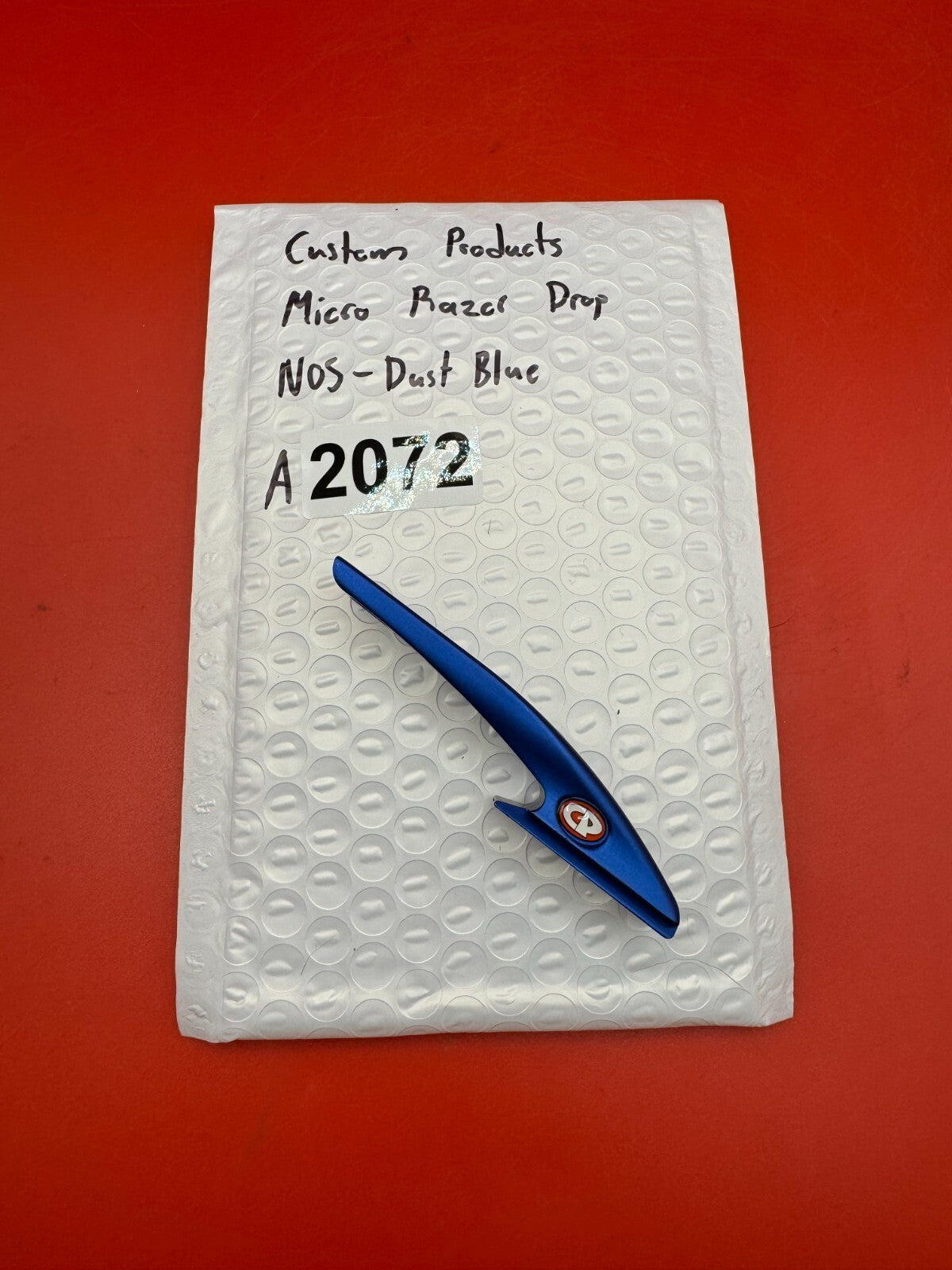 Custom Products Micro Razor Drop NOS-Dust Blue - used paintball drop forward - dust blue