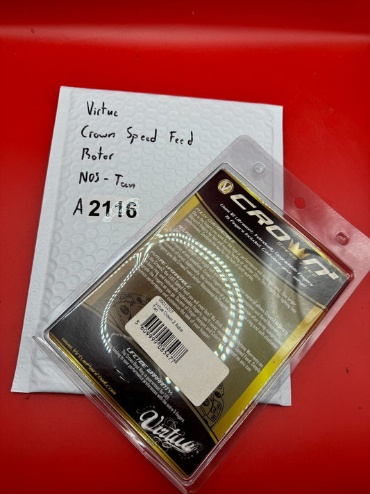 Virtue Crown Speed Feed Rotor  NOS-Tan