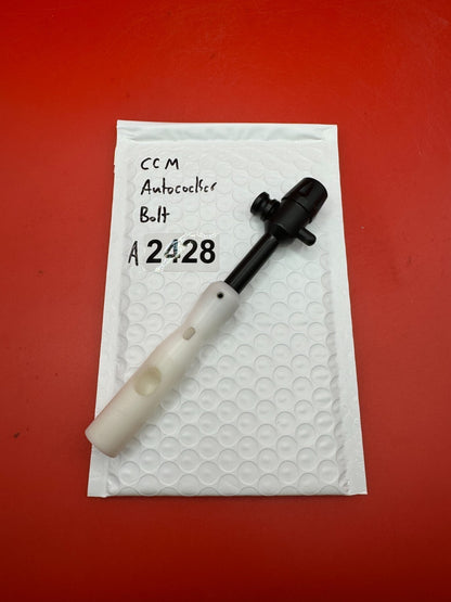 CCM Autococker Bolt Black & White - used paintball bolt - black/white