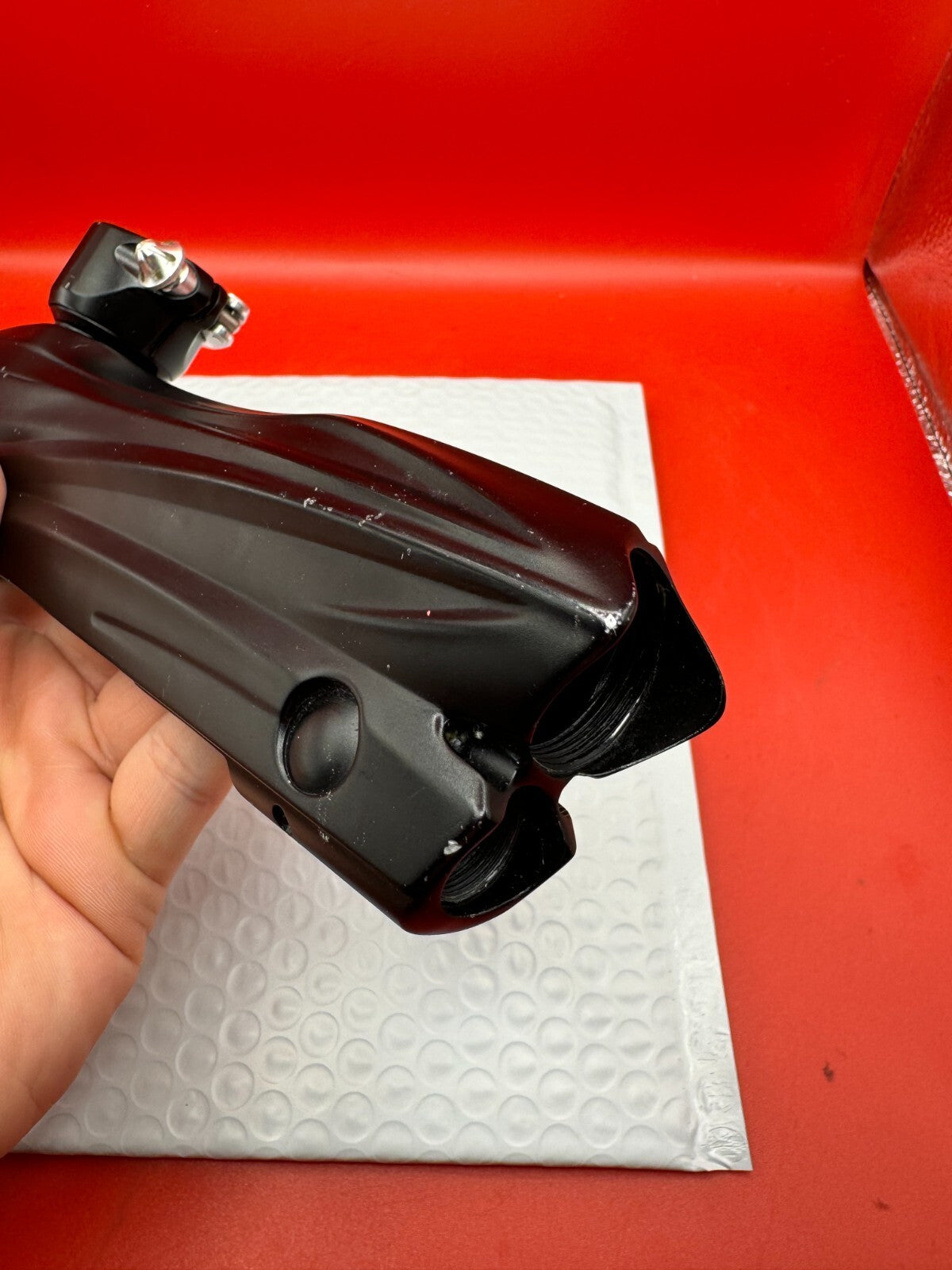 Dye DM8 Body - used paintball marker body - black/dark red anno