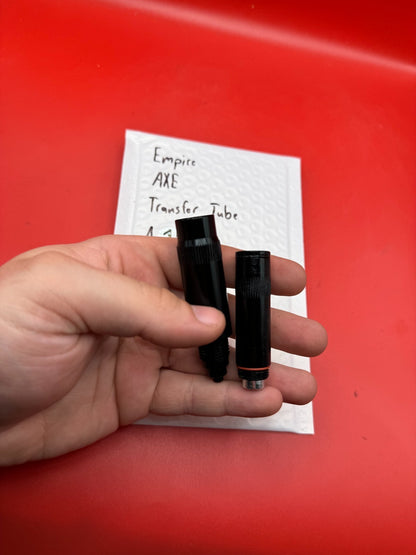 Empire AXE Transfer Tube - used paintball transfer tube - black