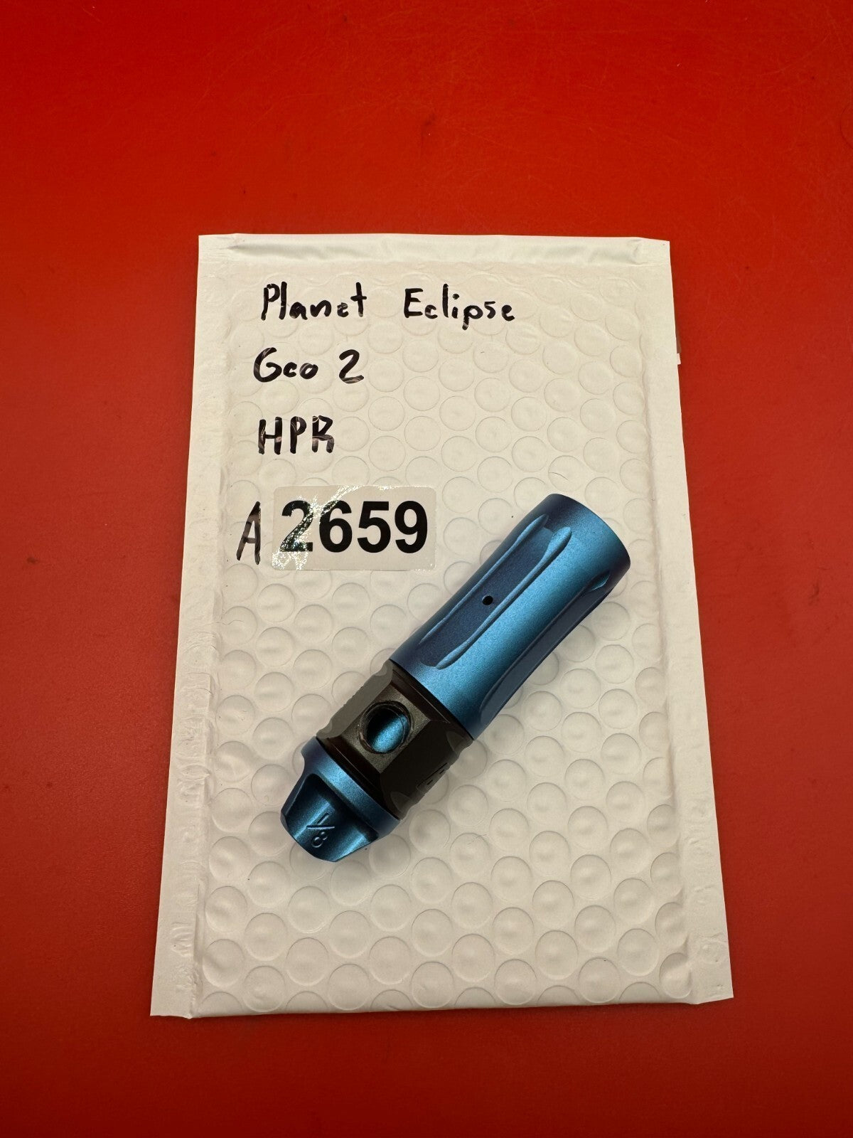 Planet Eclipse Geo 2 HPR - used paintball hpr (high pressure regulator) - blue anno