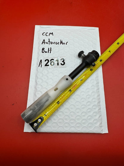CCM AUtococker Bolt Black & White - used paintball bolt - black/white