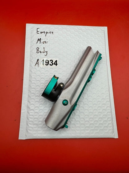 Empire MIni Body - used paintball body - silver/teal