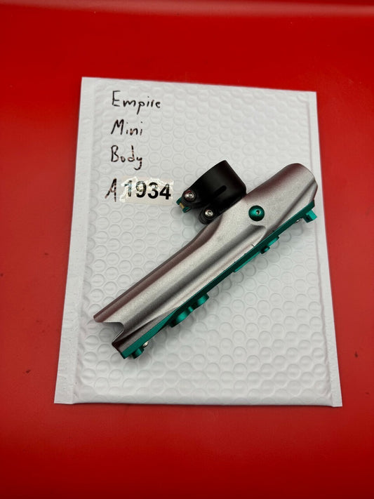 Empire MIni Body - used paintball body - silver/teal