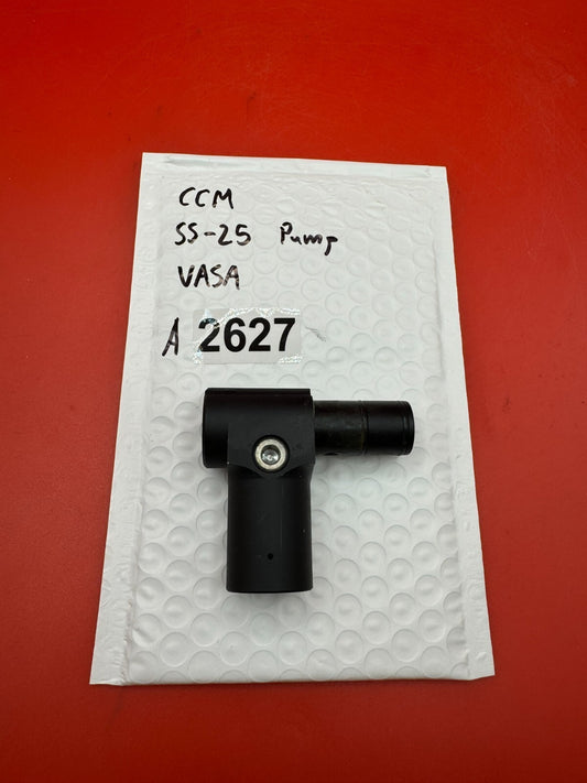 CCM SS-25 Pump VASA - used paintball vertical adapter / vasa (vertical air source adapter) - black