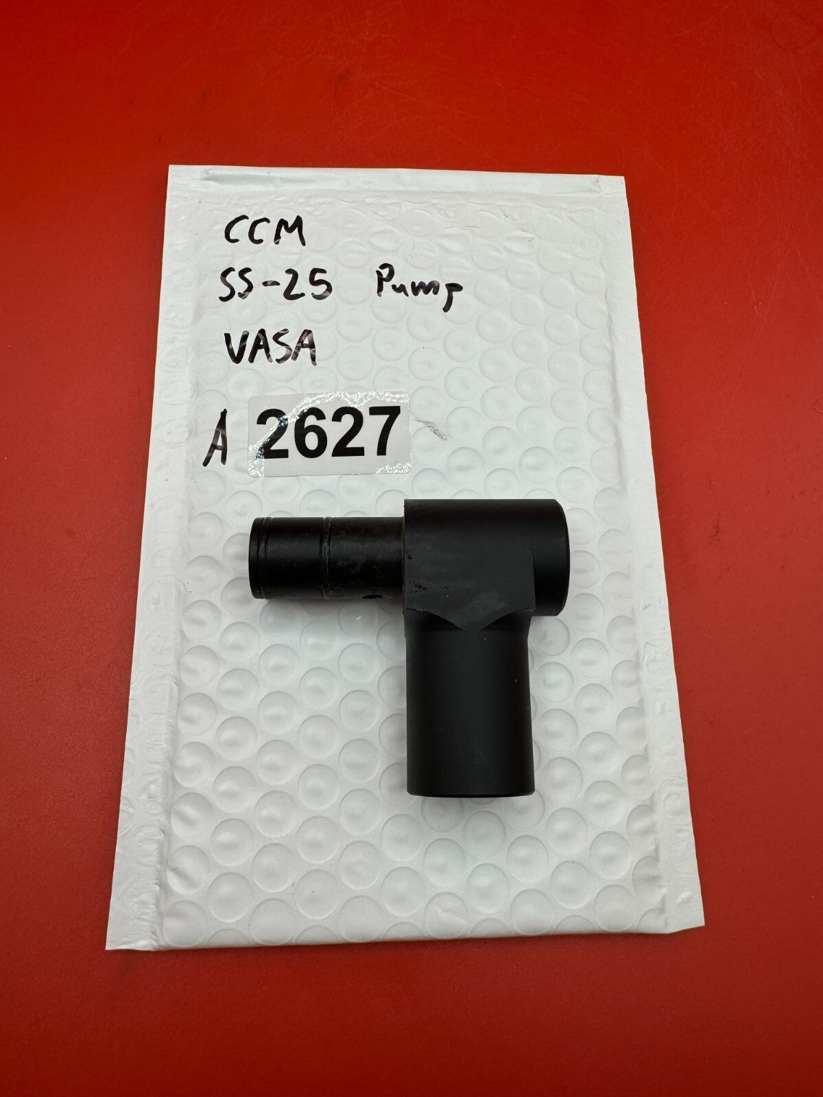 CCM SS-25 Pump VASA - used paintball vertical adapter / vasa (vertical air source adapter) - black