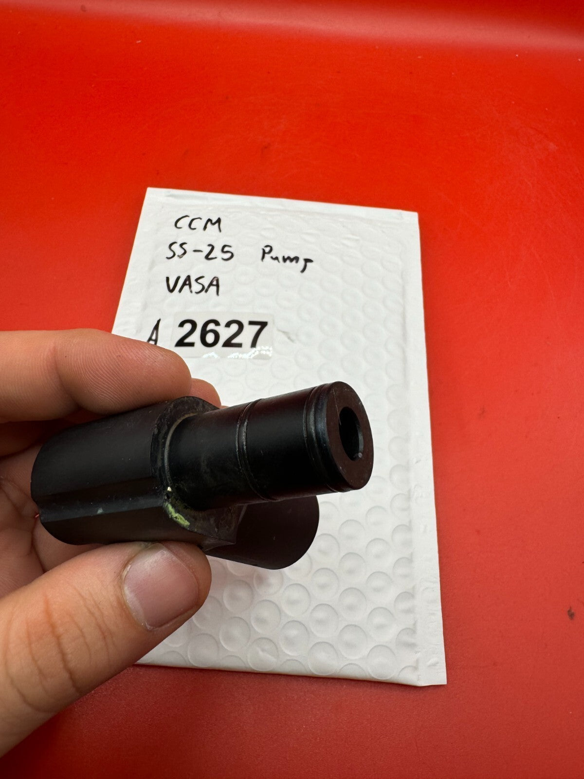 CCM SS-25 Pump VASA - used paintball vertical adapter / vasa (vertical air source adapter) - black