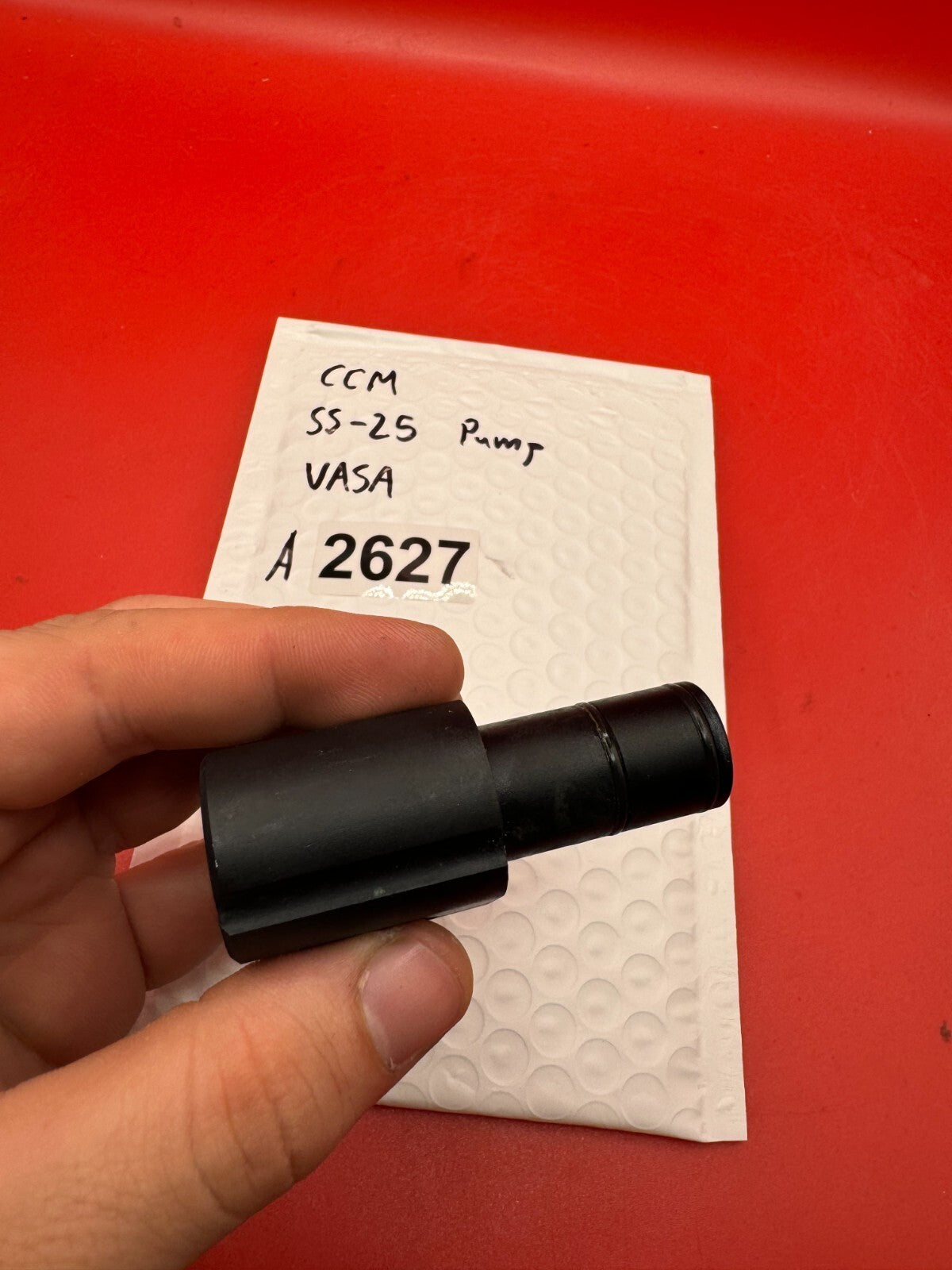 CCM SS-25 Pump VASA - used paintball vertical adapter / vasa (vertical air source adapter) - black