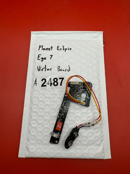 Planet Eclipse Ego 7 Virtue Board - used paintball board - black