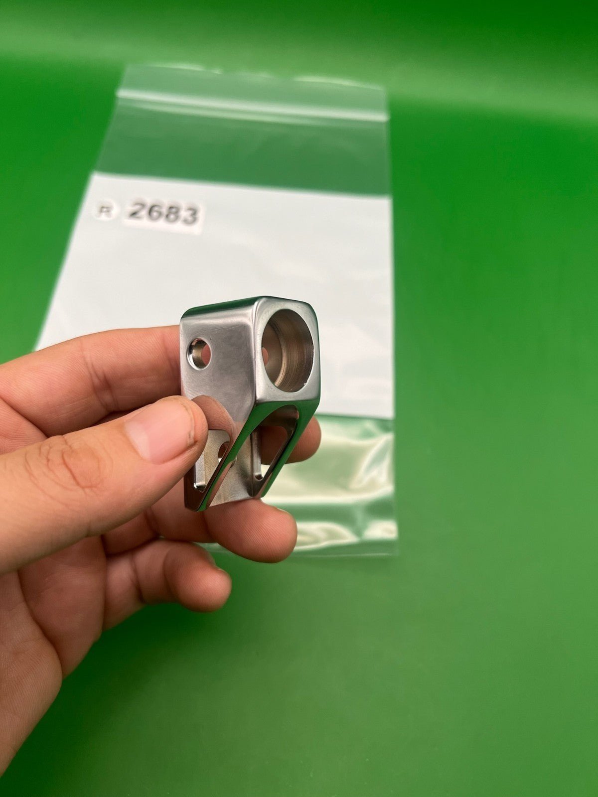 Autococker Back Block Custom Silver