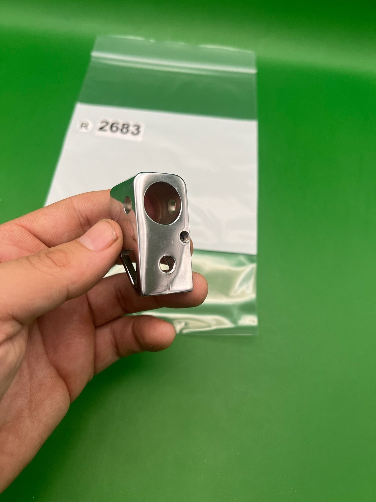 Autococker Back Block Custom Silver