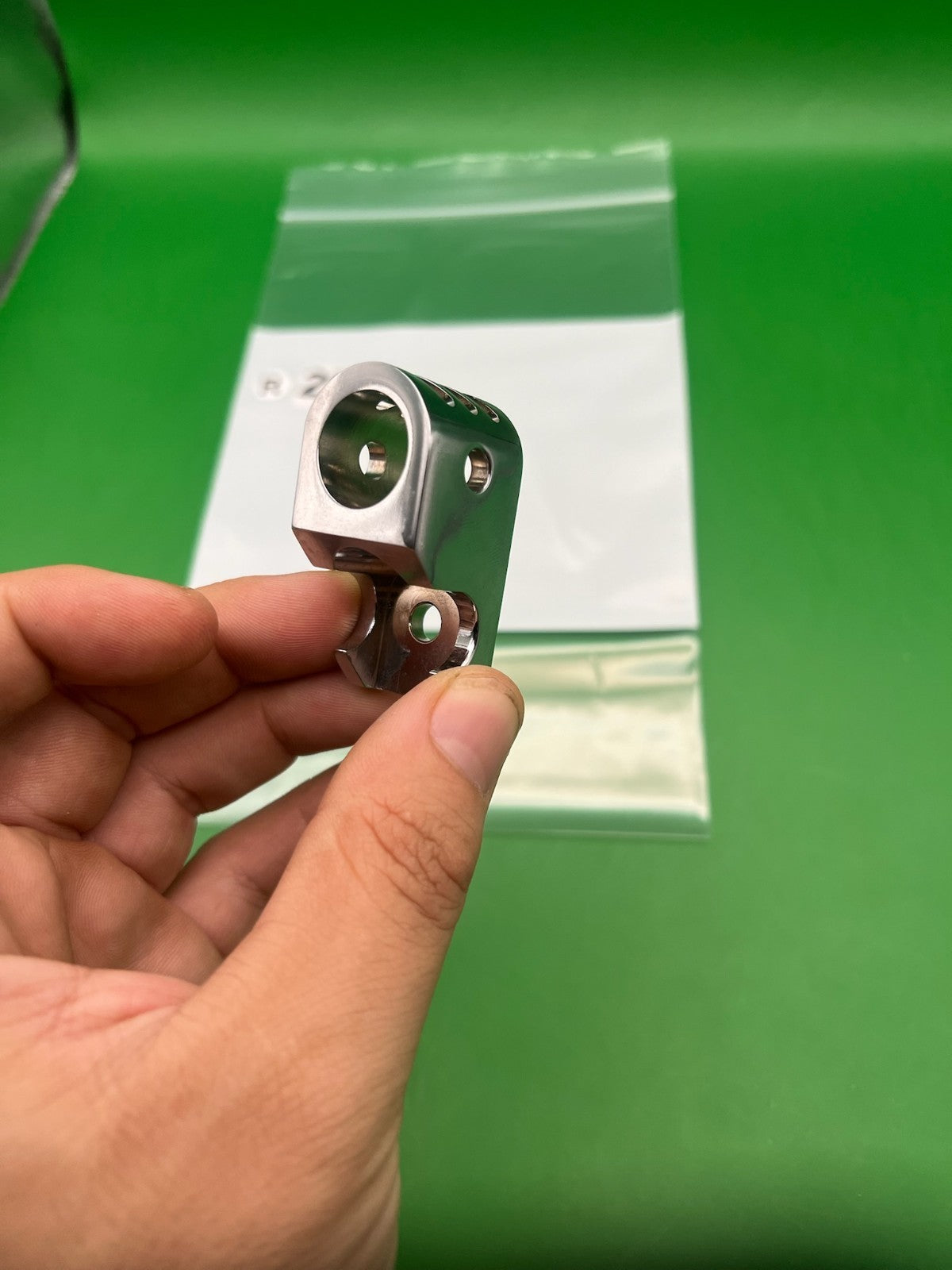 Autococker Back Block Custom Silver