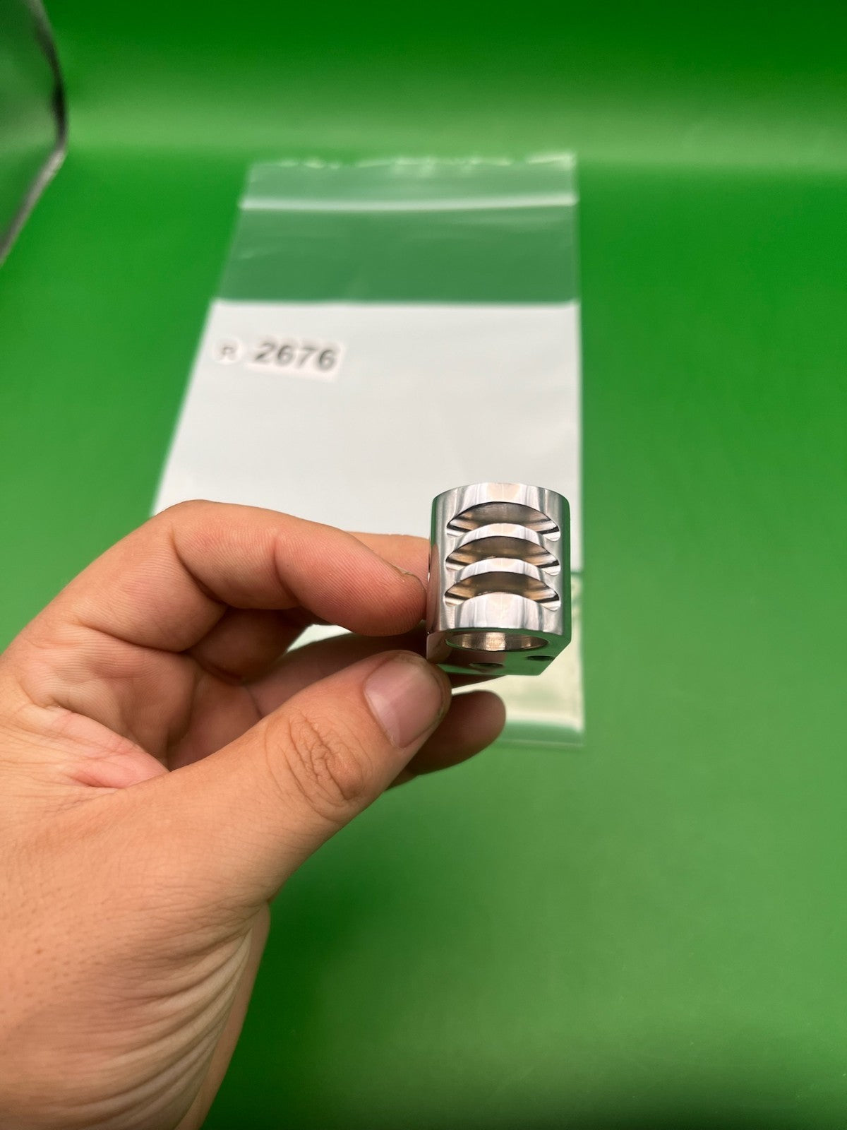 Autococker Back Block Custom Silver